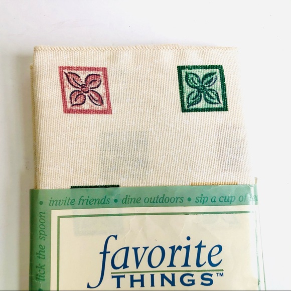 Vintage Napkins 100% Cotton (4) NWT, 17”x17”, 2 in a Pkg. - Picture 2 of 8
